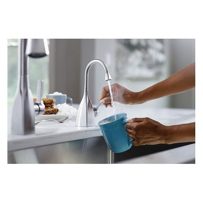 Transitional Water Dispenser, Lever Handle, Stainless Steel