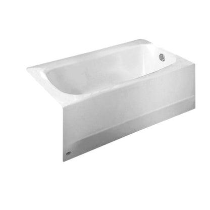 Cambridge 60" Americast Soaking Bathtub for Alcove Installations with Right Hand Drain