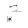 Kelper Shower Only Trim Package with 1.8 GPM Single Function Shower Head - Less Rough-In Valve