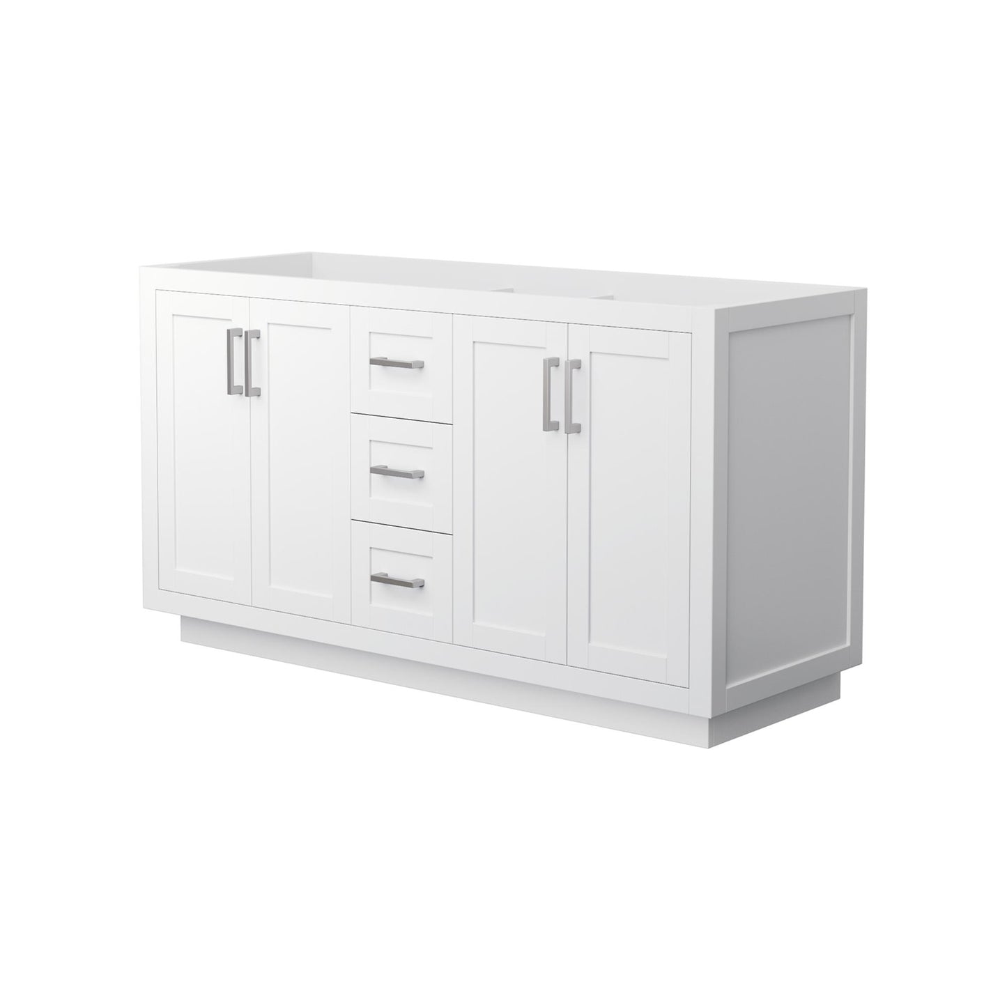 Miranda Double Bathroom Vanity - 59.25W x 33H x 21.75D