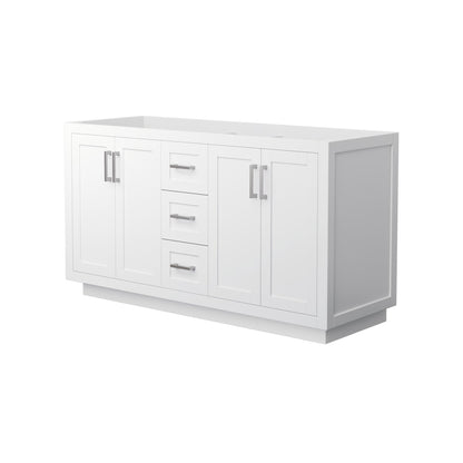 Miranda Double Bathroom Vanity - 59.25W x 33H x 21.75D