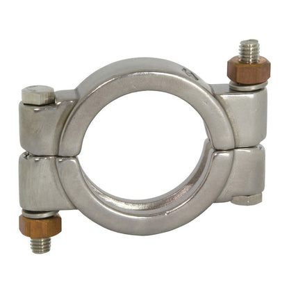High Pressure Clamp, 1 & 1-1/2 in, 304/304L Stainless Steel