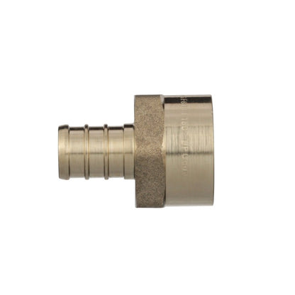 Female Adapter, 1/2 in, Crimp PEX x FNPT, Brass