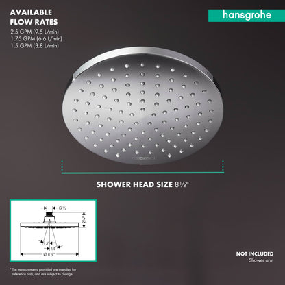 Vernis Blend 2.5 GPM Single Function Shower Head