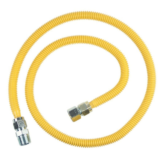 Gas Flex, 1/2 in ID, 3/4 in, FNPT x MNPT, 60 in L