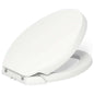 Purefresh Elongated Closed Front Toilet Seat with Purefresh Air Filtering, Night Light, and Quiet-Close Technology