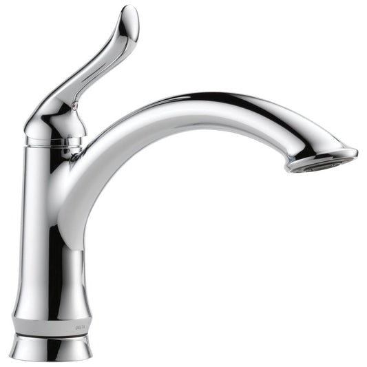 Linden™ Kitchen Faucet, Deck Mount, ADA, 1 Lever Handle, 1 or 3-Hole, Chrome