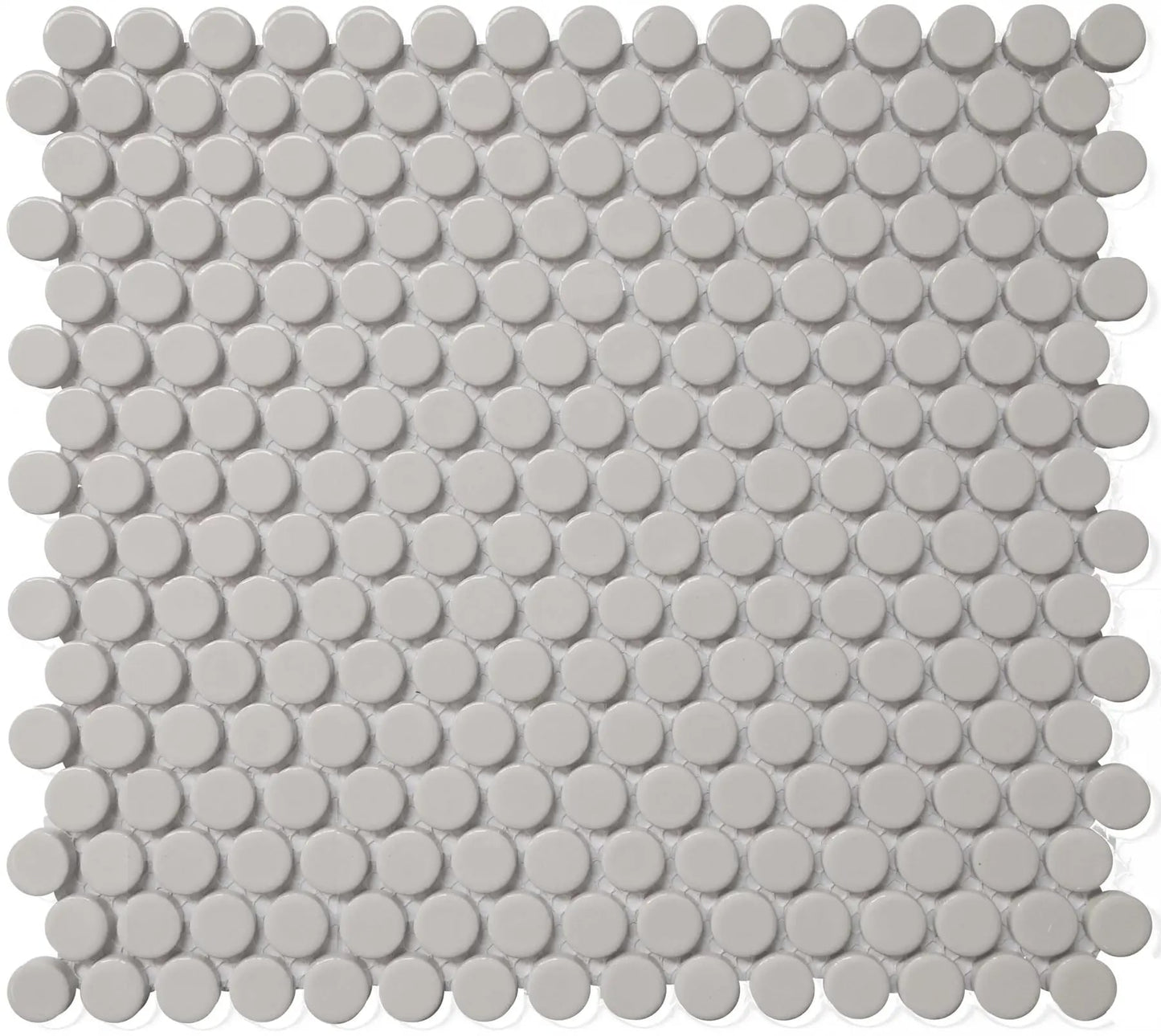BG GRAY PENNY ROUND 12X12 MOS