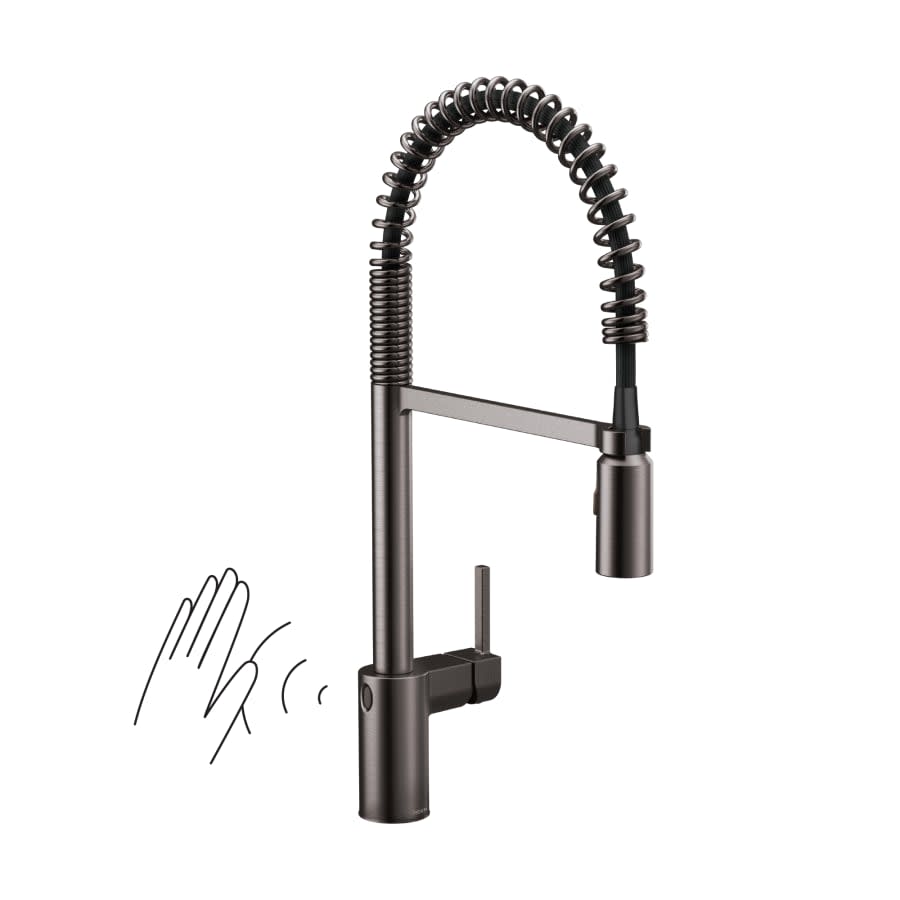 Align 1.5 GPM Single Hole Pre-Rinse Pull Down Kitchen Faucet with MotionSense Wave and Power Clean