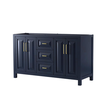 Daria Double Bathroom Vanity - 59W x 35H x 21.5D