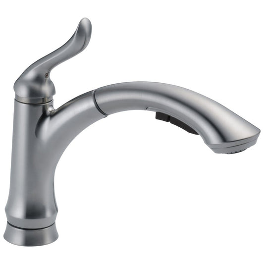 Linden™ Kitchen Faucet, Deck Mount, ADA, 1 Lever Handle, 1 or 3-Hole, Arctic Stainless