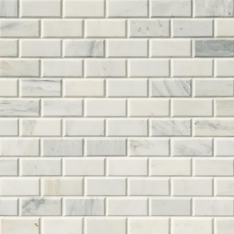 Arabescato Carrara Subway Tile