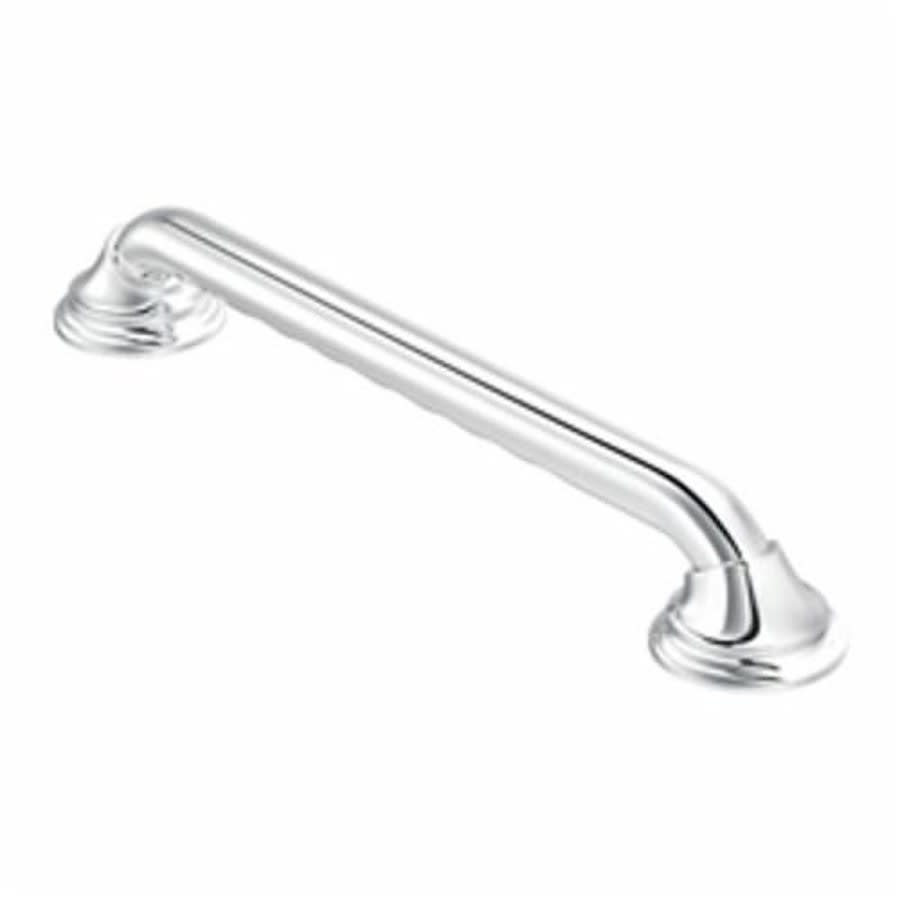 Home Care® Grab Bar, ADA, 24 in L, Polished Chrome