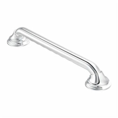 Home Care® Grab Bar, ADA, 24 in L, Polished Chrome