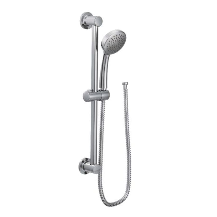 Single Function Hand Shower Package with Hose and Slide Bar Included