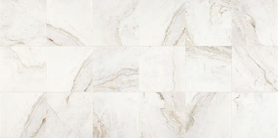 Marble Daphne White Rectangle 12X24 Polished