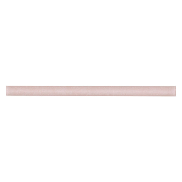 Makoto .5" x 8" Matte Ceramic Jolly Miter Edge Trim in Momoiro Blush