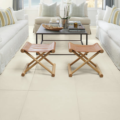 Modern Oasis Soft Cloud Square 24X24 Matte