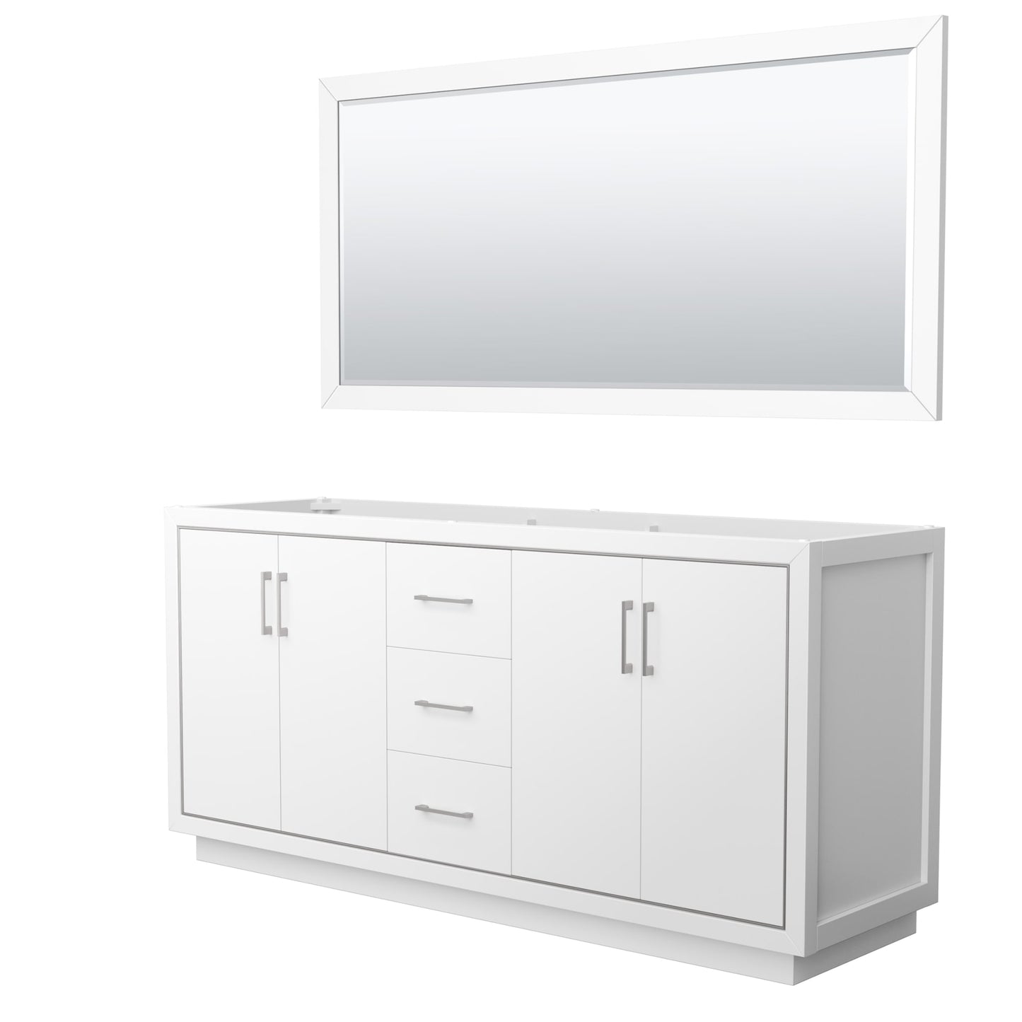 Icon Double Bathroom Vanity - 71W x 34.25H x 21.75D