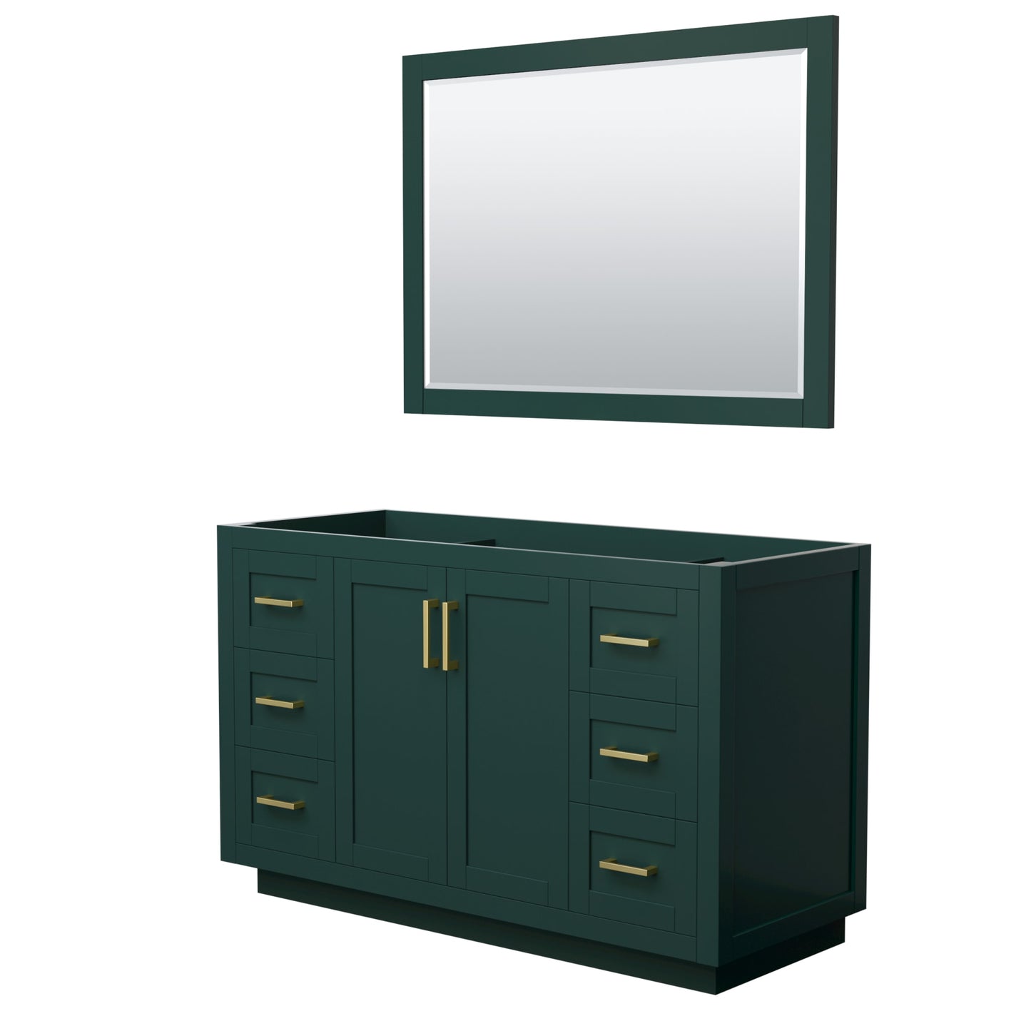 Miranda Single Bathroom Vanity - 53.25W x 33H x 21.75D