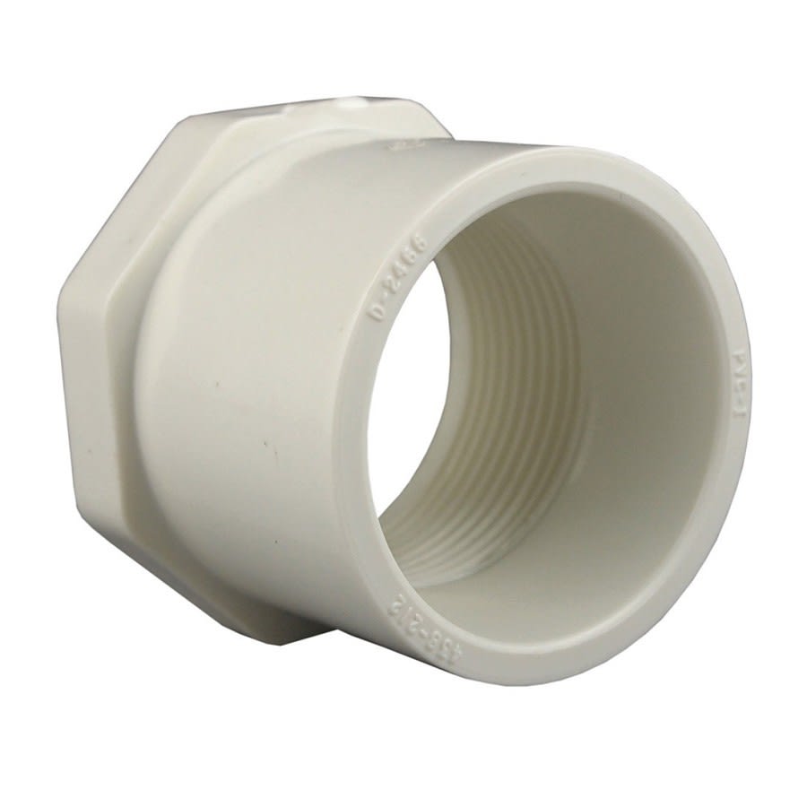 Bushing, 4 x 3 in, Spigot x FNPT, SCH 40/STD, PVC