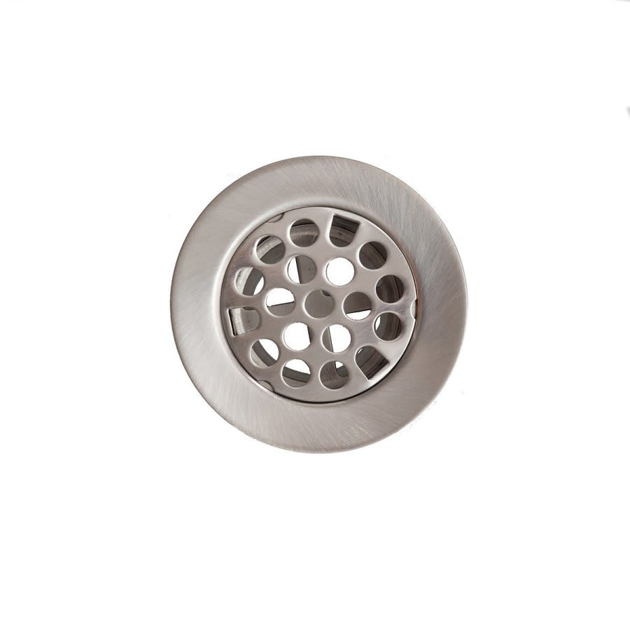 Sink Plug With 4T-241 3-Prong Strainer, Nut and Washer, Thread Connection, Flat Black