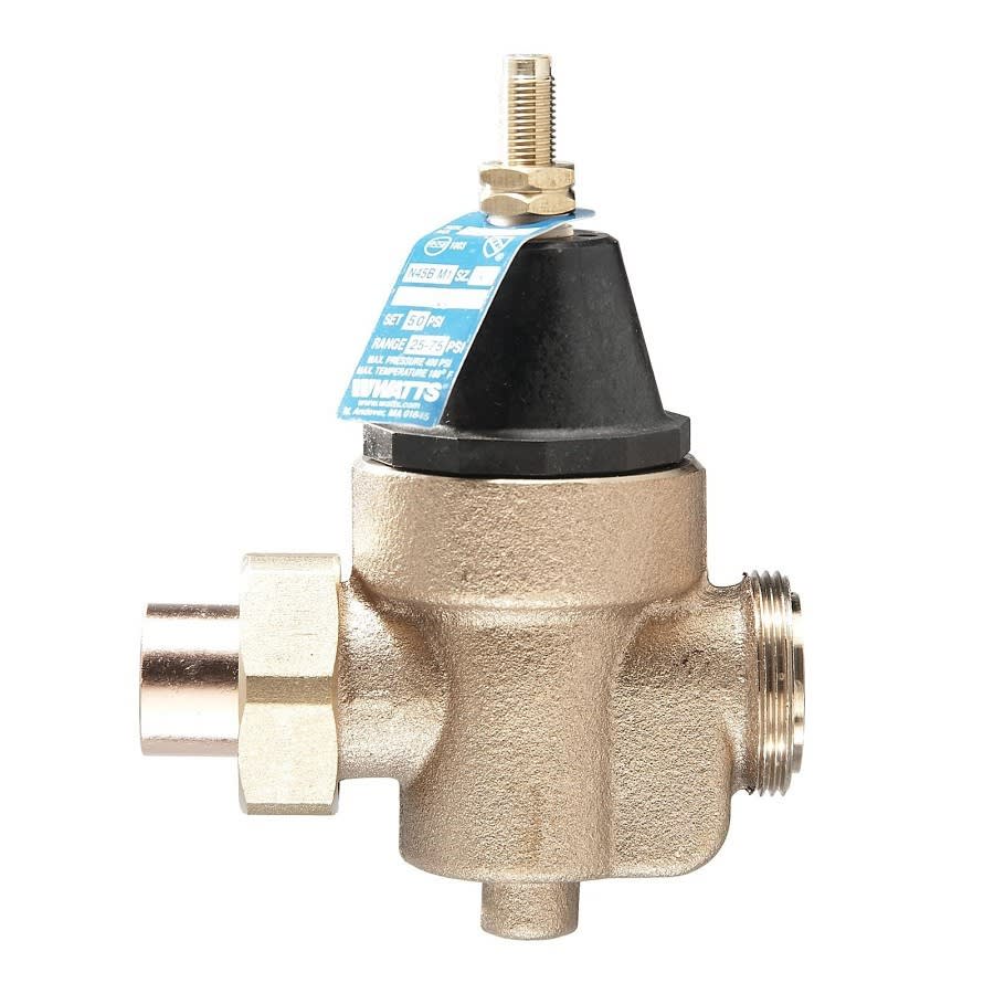 Pressure Reducing Valve, 1 in, Union C x FNPT, Bronze