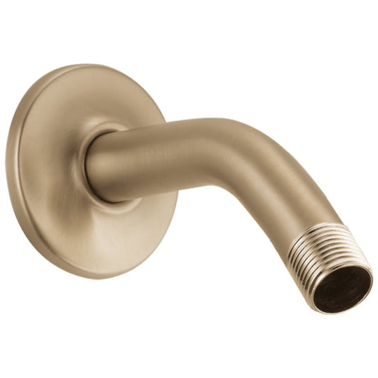 Shower Arm, Wall Mount, 6 in L, Champagne Bronze