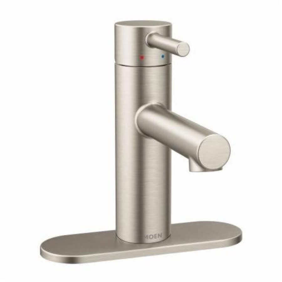 Align™ Single Hole or Centerset Lavatory Faucet, ADA, 1 Handle, 1 or 3-Hole, 1.2 gpm, Brushed Nickel