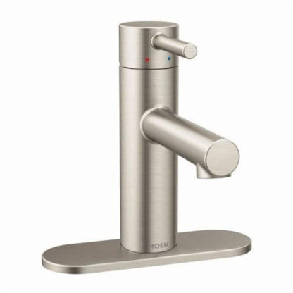 Align™ Single Hole or Centerset Lavatory Faucet, ADA, 1 Handle, 1 or 3-Hole, 1.2 gpm, Brushed Nickel