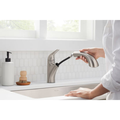 Jolt 1.5 GPM Single Hole Pull Out Kitchen Faucet