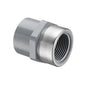 Female Adapter, 1-1/2 in, Socket x Stainless Steel Reinforced FNPT, SCH 80/XH, CPVC