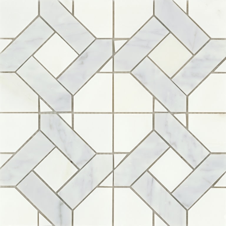 ALLURO MINI MANOR SILVER 12X12