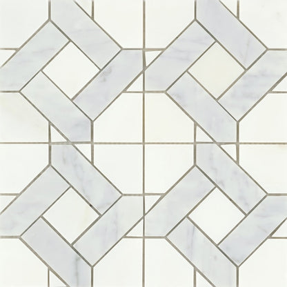 ALLURO MINI MANOR SILVER 12X12