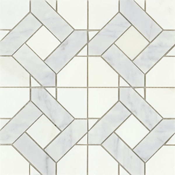 ALLURO MINI MANOR SILVER 12X12