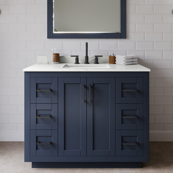 Miranda Single Bathroom Vanity - 42W x 33.75H x 22D