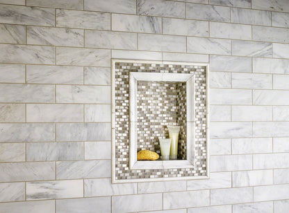 Arabescato Carrara Subway Tile 4x12