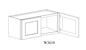 Wall Cabinet - 36"W x 18"H x 12"D