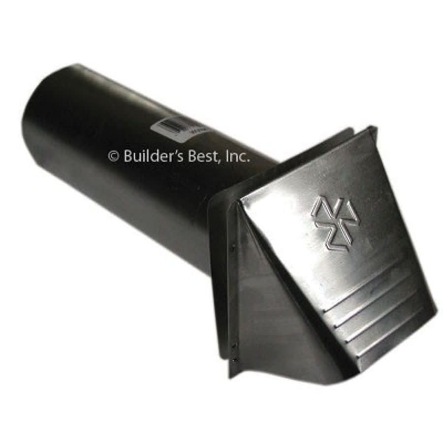 Dryer Vent Cap/Termination, 4 in, Aluminum