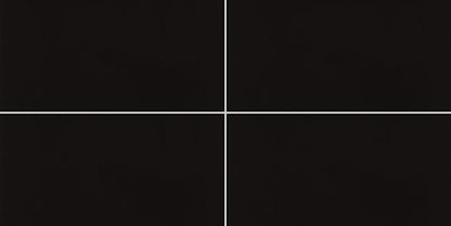Cohesion Black Square 24X24 Matte