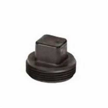 DWV Plug, 4 in, MNPT, ABS