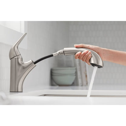 Jolt 1.5 GPM Single Hole Pull Out Kitchen Faucet