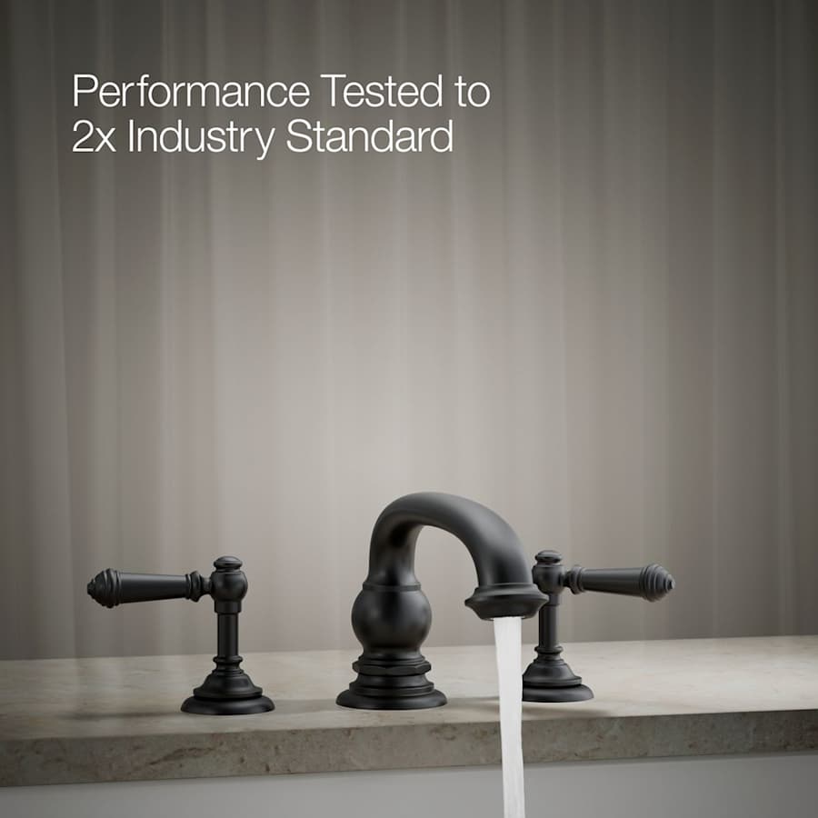 Artifacts Deck-Mount Bath Faucet Handle Trim with Lever Design