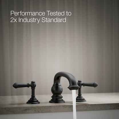 Artifacts Deck-Mount Bath Faucet Handle Trim with Lever Design