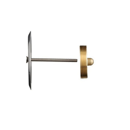 Cleanout Plug With Cover, 3 in Outlet, MNPT, 4 in Cover, Round, Stainless Steel