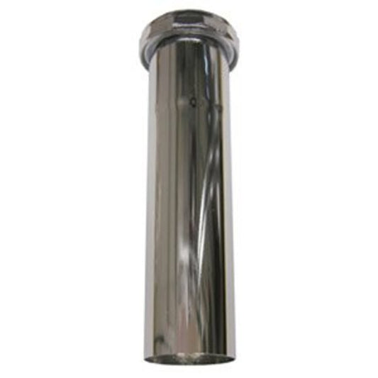 Tubular Extension, 1-1/2 in, Tube x Slip Joint, 22 ga, Chrome