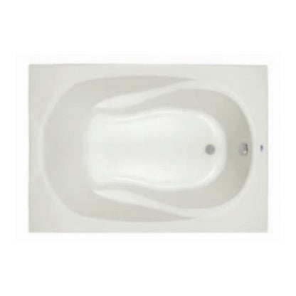 Lansford 72" x 36" Drop In Acrylic Soaking Tub with Reversible Drain and Overflow