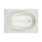Lansford 72" x 36" Drop In Acrylic Soaking Tub with Reversible Drain and Overflow