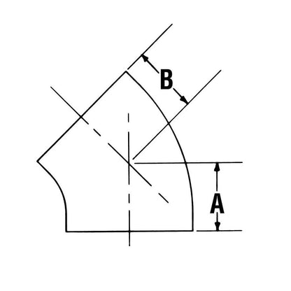 Oval Vent Elbow, 4 in Dia