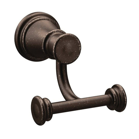 Belfield™ Robe Hook, 2 Hook, Oil Rubbed Bronze